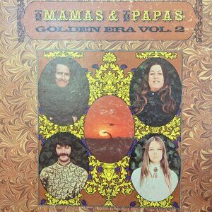 The Mamas and The Papas Golden Era Vol 2 Vinyl LP 1st Press 1968 DS 50038 Pop